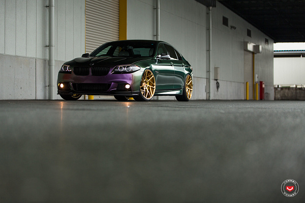 Фото дисков Vossen CG-209T Глянцевое золото на BMW 5/M5 (F10)