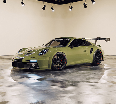 Фото дисков Brixton Forged PF7-RS на Porsche 911 VII
