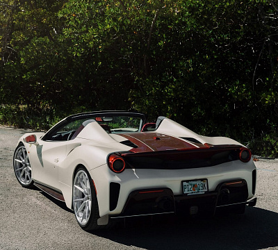 Фото дисков Anrky AN32 на Ferrari 488