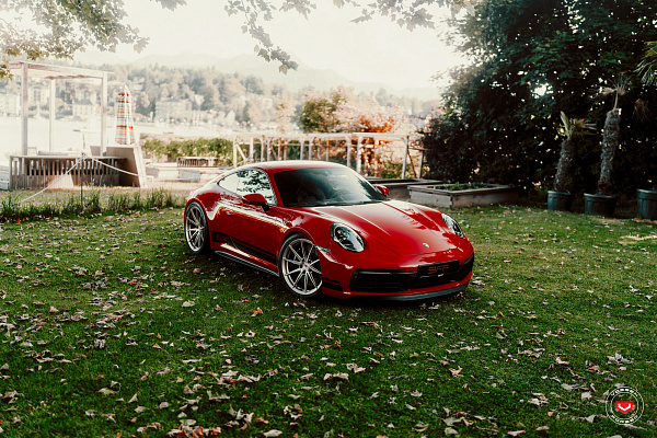 Фото дисков Vossen VPS-1 Глянцевая шампань на Porsche 911 VIII