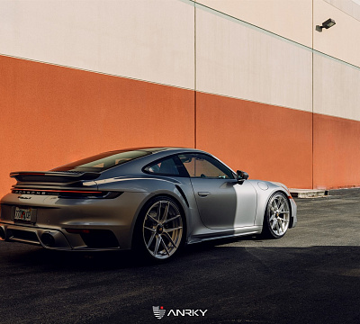 Фото дисков Anrky XR-201 на Porsche 911 VIII