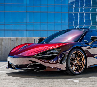 Фото дисков HRE R101 Lightweight на McLaren 720S