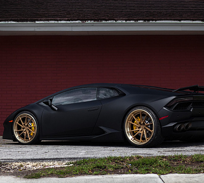 Фото дисков Anrky AN33 на Lamborghini Huracan