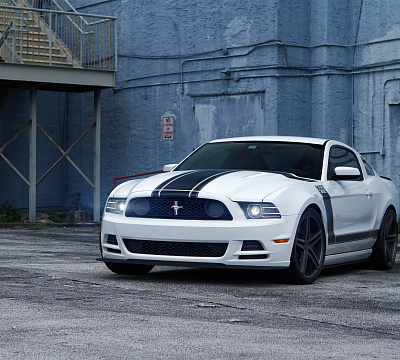 Фото дисков Vossen CV5 на Ford Mustang V