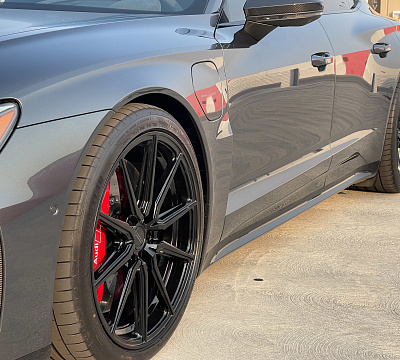 Фото дисков Vossen HF-3 на Audi E-tron GT