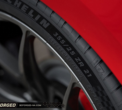 Фото дисков BC Forged RZ21 на Chevrolet Corvette C8