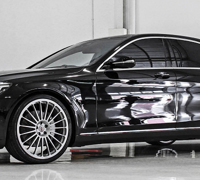 Фото дисков HRE 309M на Mercedes-Benz S-Class (W222, C217)