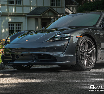 Фото дисков Vossen EVO-1 на Porsche Taycan I