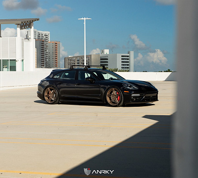 Фото дисков Anrky AN27 на Porsche Panamera III