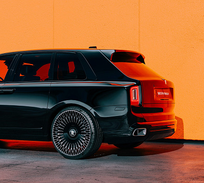 Фото дисков Brixton Forged LX09 на Rolls-Royce Cullinan