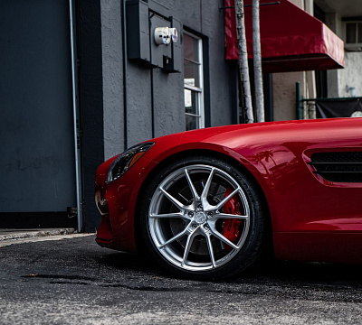 Фото дисков Anrky AN12 на Mercedes-Benz AMG GT I