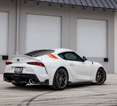 Фото дисков HRE FF11 на Toyota Supra A90