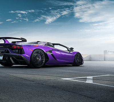 Фото дисков Vossen S17-04 на Lamborghini Aventador
