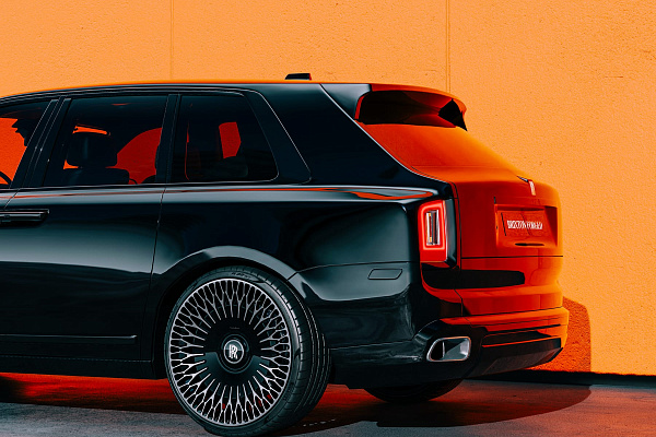 Фото дисков Brixton Forged LX09 Алмазная проточка на Rolls-Royce Cullinan