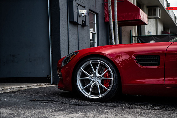 Фото дисков Anrky AN12 Глянцевый лак на Mercedes-Benz AMG GT I