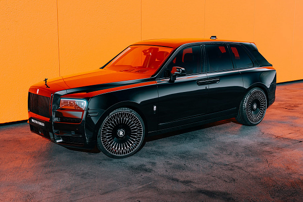 Фото дисков Brixton Forged LX09 Алмазная проточка на Rolls-Royce Cullinan