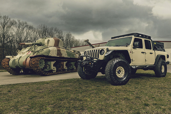 Фото дисков Black Rhino BARRAGE  на Jeep Gladiator II (JT)
