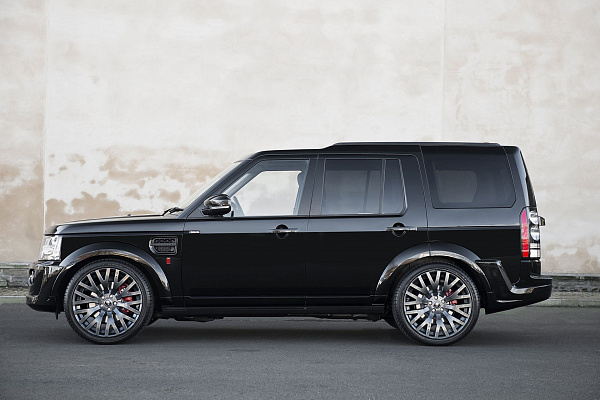 Фото дисков Kahn Kahn RS Черный сатин на Land Rover Discovery IV