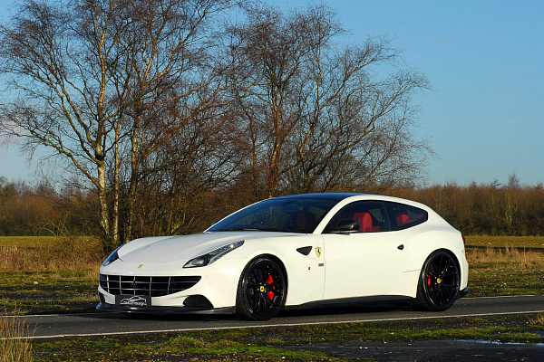 Фото дисков HRE P101 Черный глянец на Ferrari FF