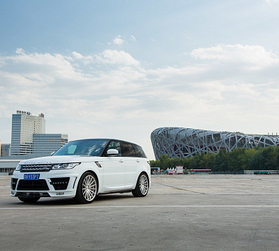 Фото дисков Vossen VFS-2 на Land Rover Range Rover Sport II