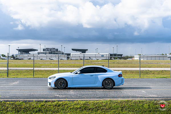 Фото дисков Vossen LC3-01 Глянцевый темный лак на BMW 2/M2 (G42/G87)