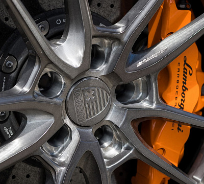 Фото дисков Anrky AN34 на Lamborghini Huracan