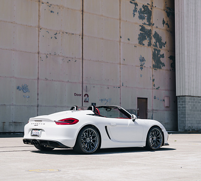 Фото дисков Brixton Forged CM6-R на Porsche Boxster III