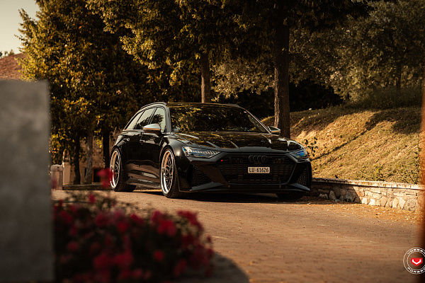 Фото дисков Vossen S17-07 (3-Piece) Черный сатин на Audi A/RS 6 (C8)