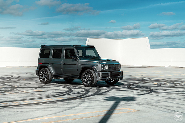 Фото дисков Vossen UV-4 Черный матовый на Mercedes-Benz G-Class III
