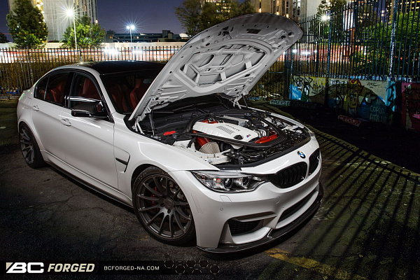 Фото дисков BC Forged RS43 Матовый графит на BMW 3/M3 (F3x/F80)