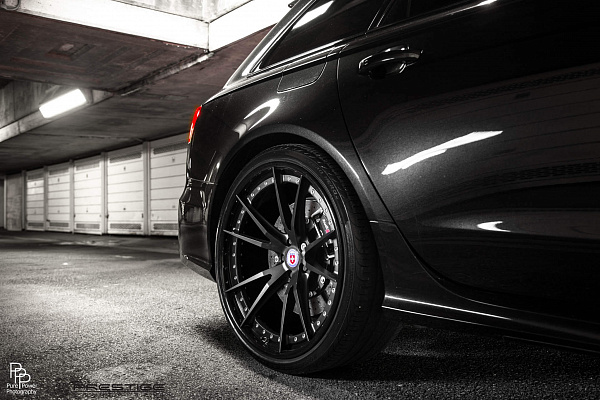 Фото дисков HRE S101 Черный сатин на Audi A/RS 6 (C7)