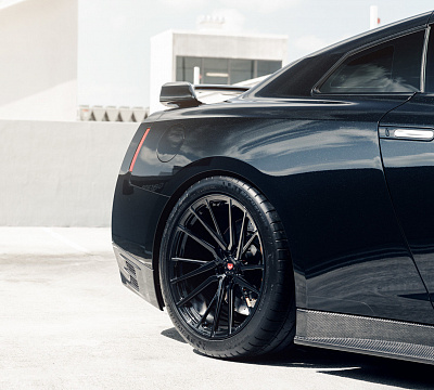 Фото дисков Vossen M-X4T на Nissan GT-R