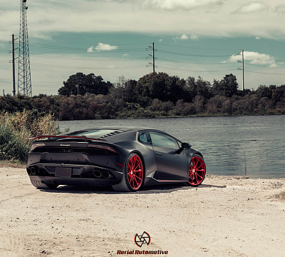 Фото дисков HRE P204 на Lamborghini Huracan