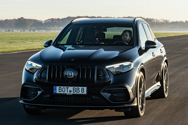 Фото дисков BRABUS Monoblock Z (Platinum Edition) Черный глянец на Mercedes-Benz GLC (X253, C253)