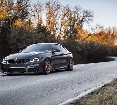 Фото дисков HRE R101 Lightweight на BMW 4/M4 (F32/F82)