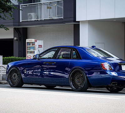 Фото дисков HRE 501 на Rolls-Royce Ghost II