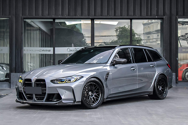 Фото дисков HRE 300 Черный сатин на BMW 3/M3 (G2x/G80)