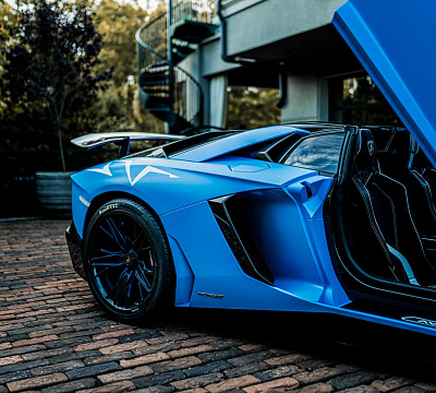 Фото дисков Brixton Forged FDE05 на Lamborghini Aventador