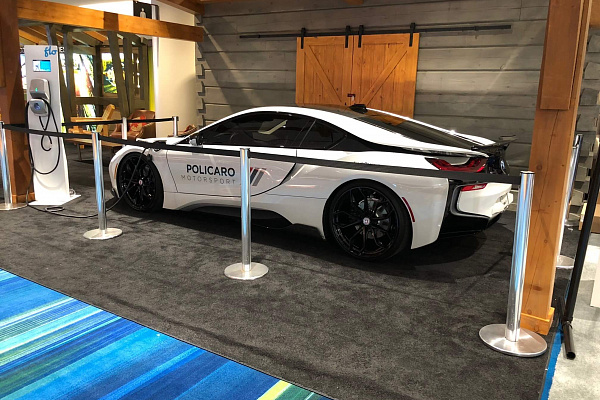 Фото дисков HRE P201 Черный глянец на BMW i8