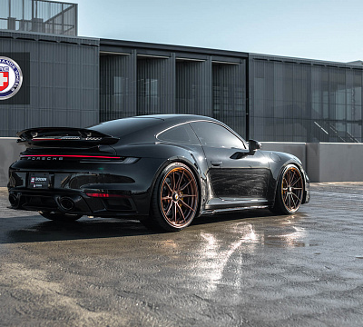 Фото дисков HRE S104SC на Porsche 911 VIII