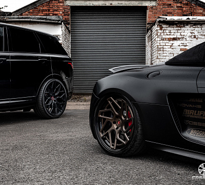 Фото дисков Vossen CG-209T (3-Piece) на Audi R8 (Typ 42)