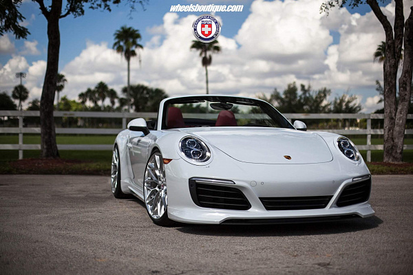 Фото дисков HRE P200 Глянцевый лак на Porsche 911 VII