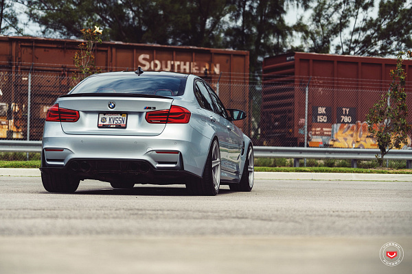 Фото дисков Vossen M-X5 Глянцевый тонированный лак на BMW 3/M3 (F3x/F80)