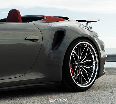 Фото дисков Anrky S3-X1 на Porsche 911 VIII