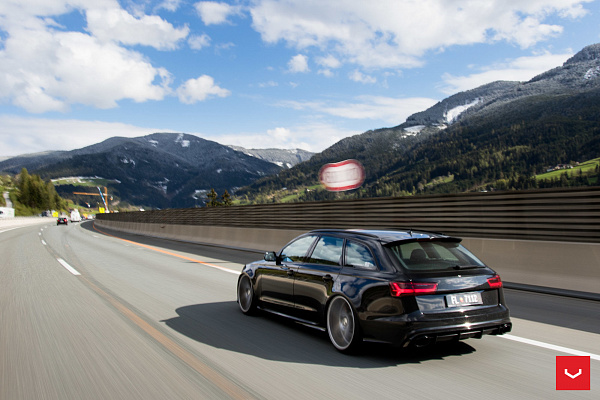 Фото дисков Vossen CV3 Серебро на Audi A/RS 6 (C7)