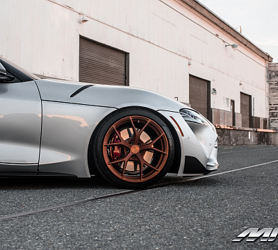 Фото дисков MRR FS06 на Toyota Supra A90