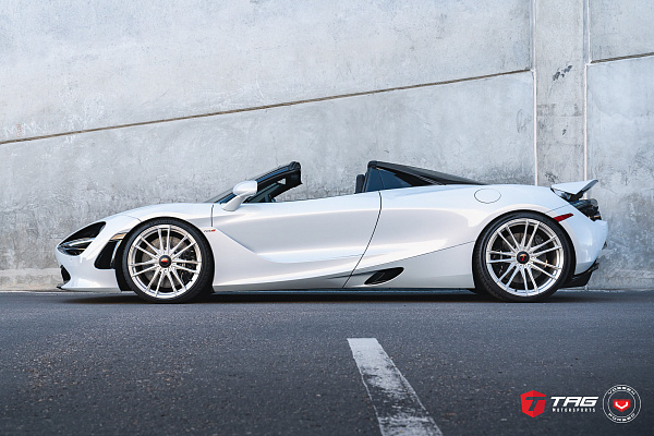Фото дисков NOVITEC MC3 Сатиновый лак на McLaren 720S