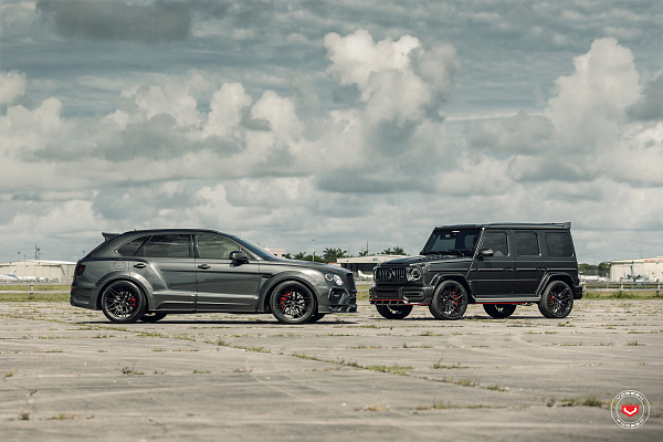 Фото дисков Vossen S17-07 Черный глянец на Mercedes-Benz G-Class III