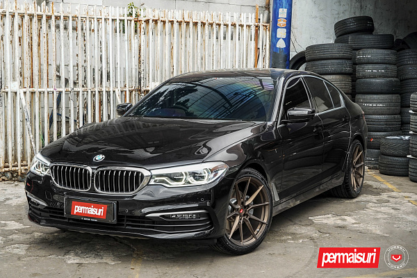 Фото дисков Vossen EVO-2 Сатиновая бронза на BMW 5/M5 (G30/F90)