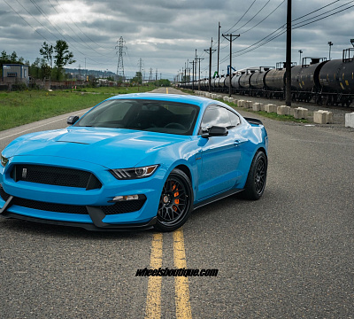 Фото дисков HRE 300 на Ford Mustang VI